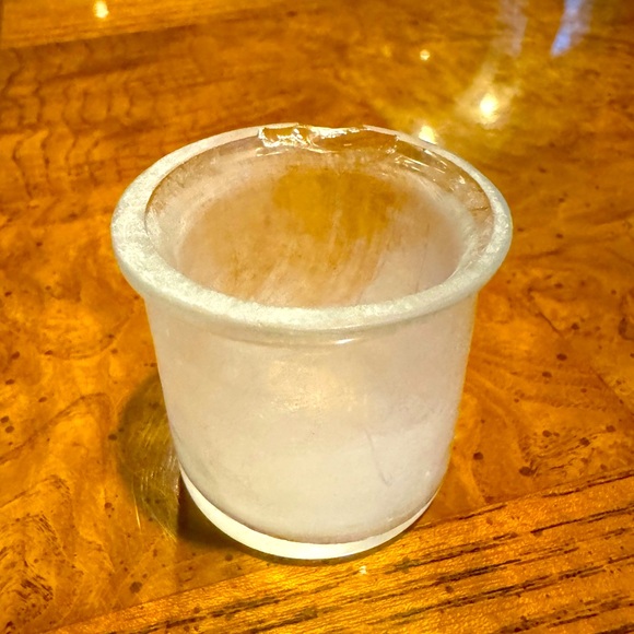 Art Nouveau Ink Well with Glass Insert - Metal Alloy - Vintage - Picture 12 of 12